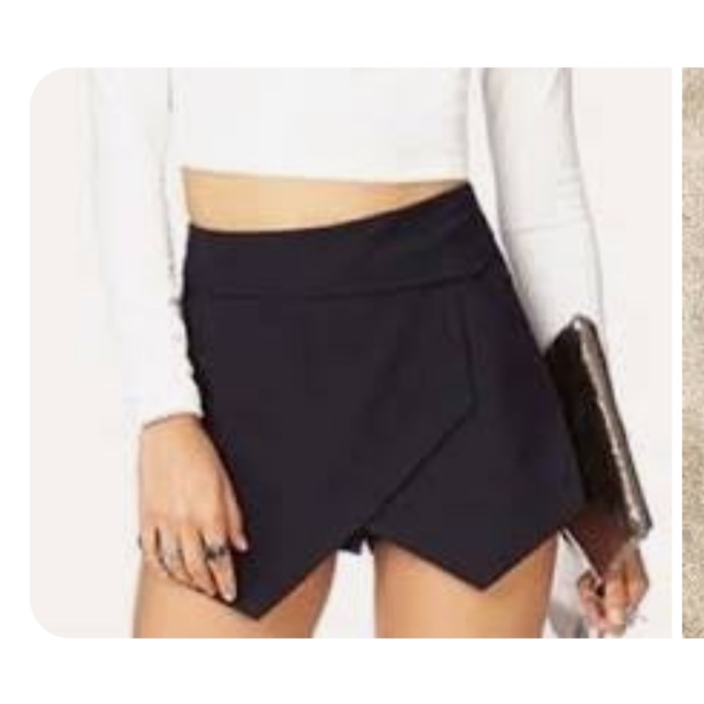 WORN ONCE Black Soprano Skort